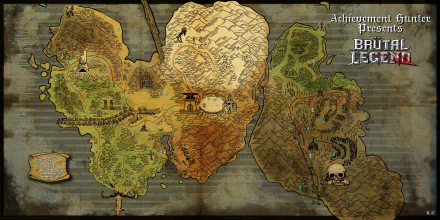 video game Brutal Legend HD Desktop Wallpaper | Background Image