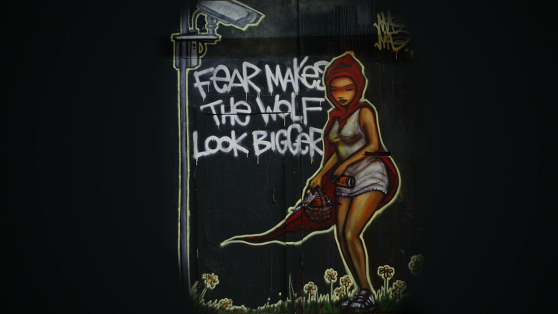 Download Fantasy Red Riding Hood HD Wallpaper