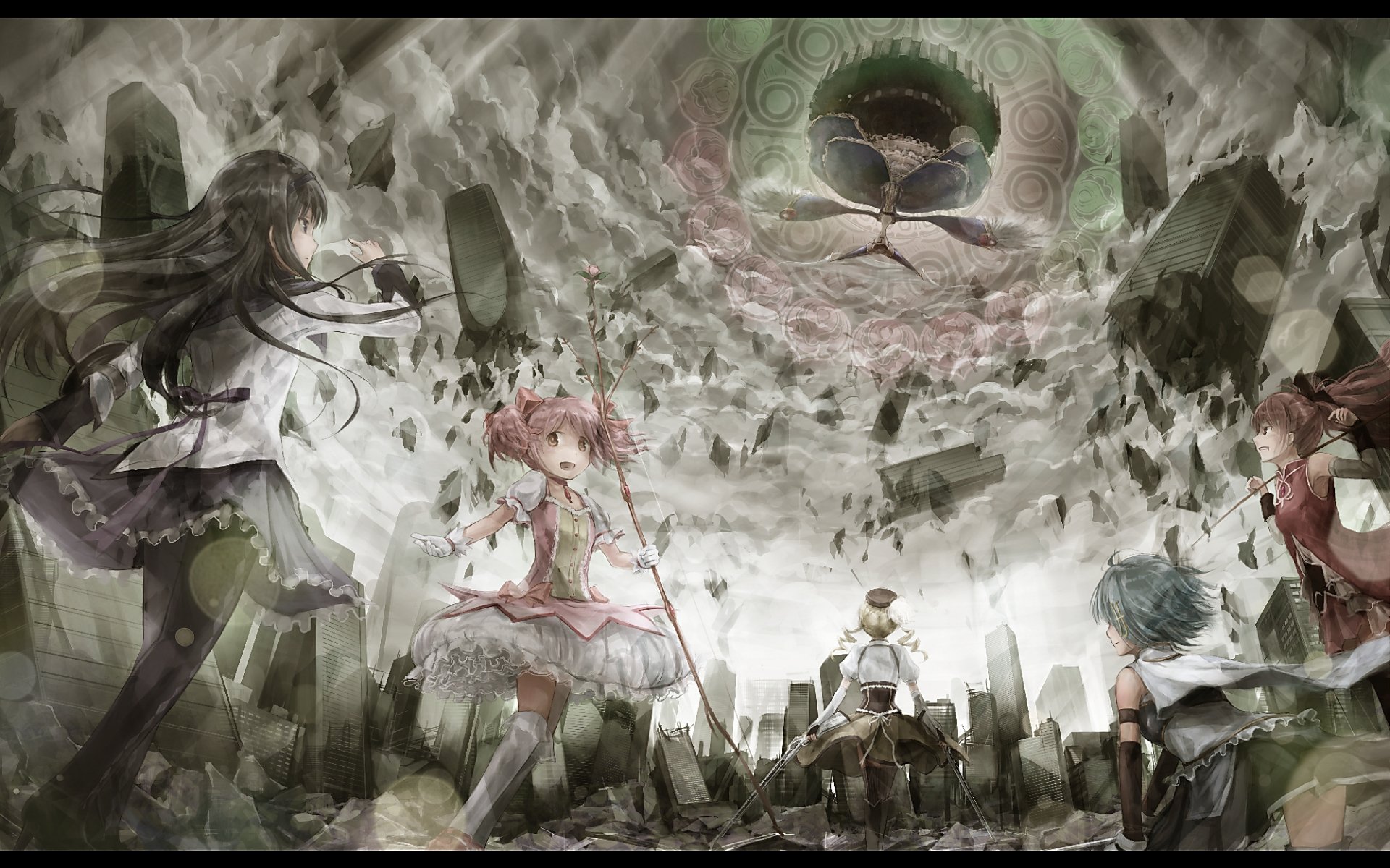 Puella Magi Madoka Magica HD Wallpaper | Background Image | 2000x1250