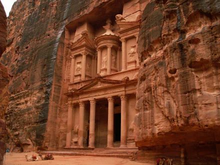 man made Petra HD Desktop Wallpaper | Background Image