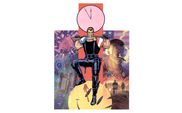 The Comedian (Watchmen) Comic Watchmen HD Desktop Wallpaper | Background Image