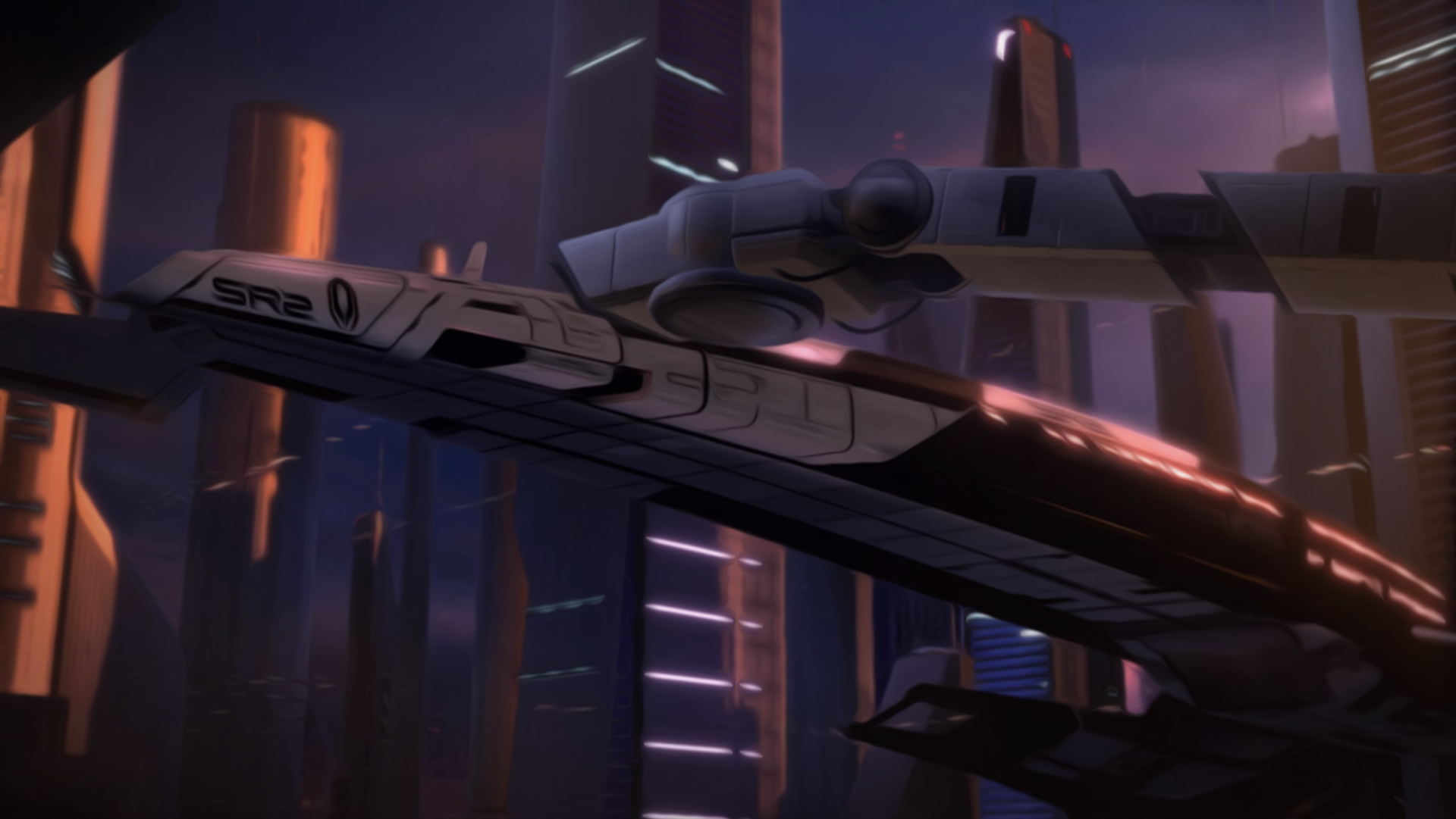 Download Normandy SR-2 Video Game Mass Effect 2 HD Wallpaper by Liku