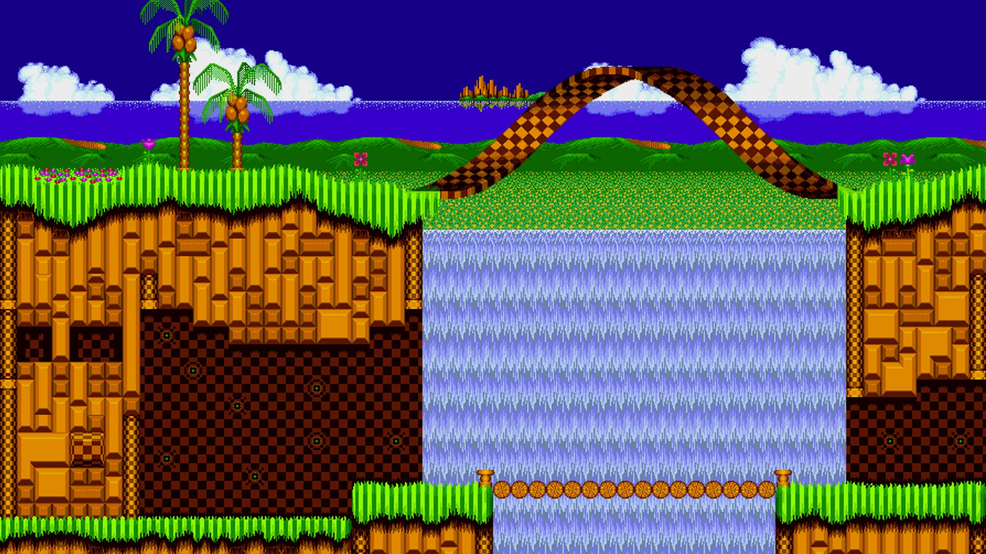 Emerald Hill Zone HD Wallpaper | Background Image | 1920x1080 | ID:420340 - Wallpaper ...