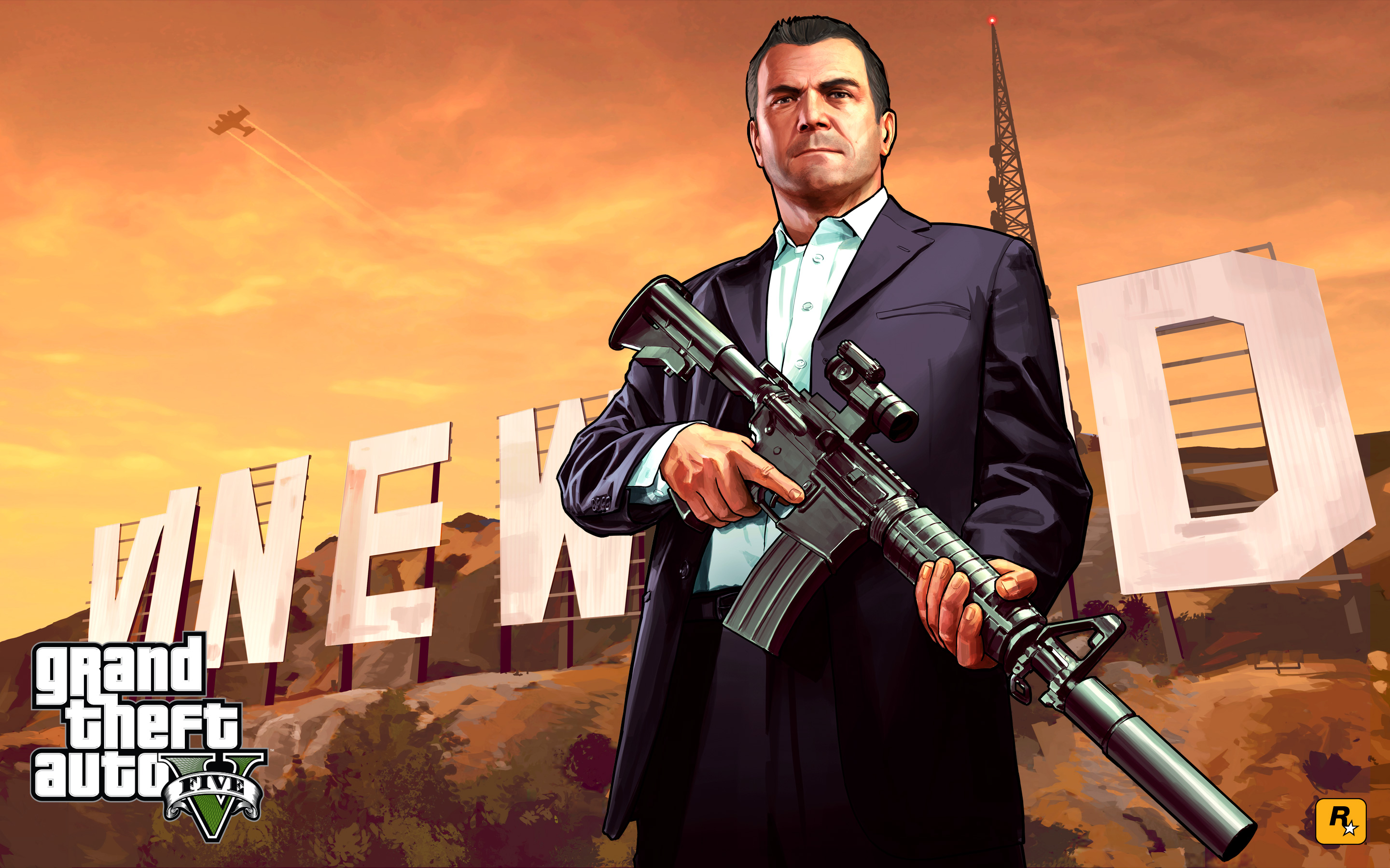 Download Grand Theft Auto 5 on iPhone Wallpaper