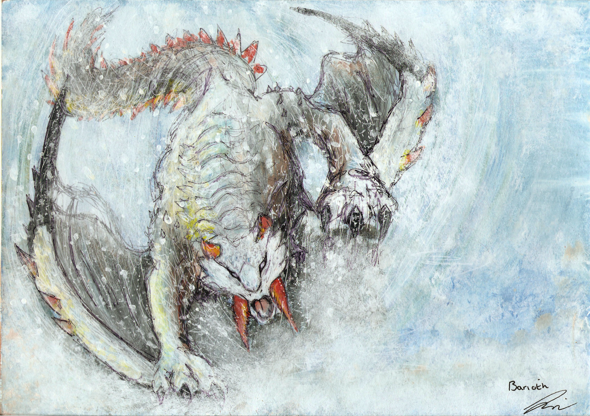Download Video Game Monster Hunter 3 HD Wallpaper by Yufika