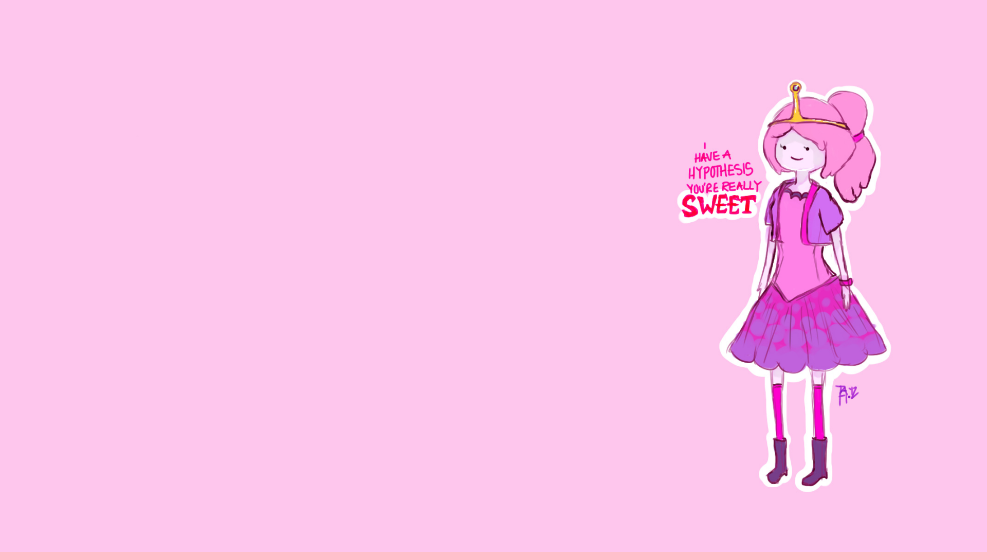 Download Princess Bubblegum TV Show Adventure Time HD Wallpaper