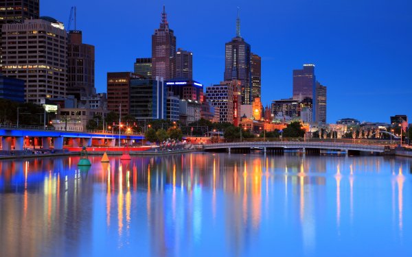 Man Made Melbourne Cities Australia City HD Wallpaper | Background Image