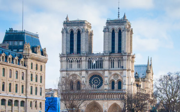  Notre Dame in Morning Blue