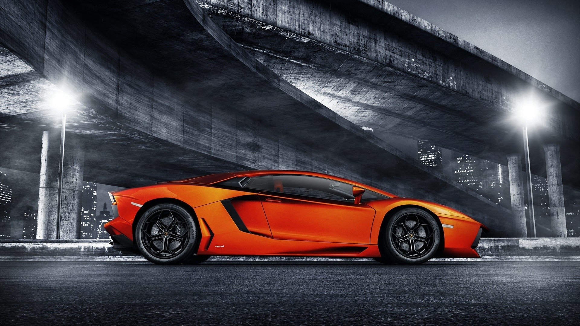 Aventador HD Duvar kağıdı Arka plan 1920x1080