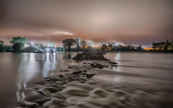 man made factory HD Desktop Wallpaper | Background Image