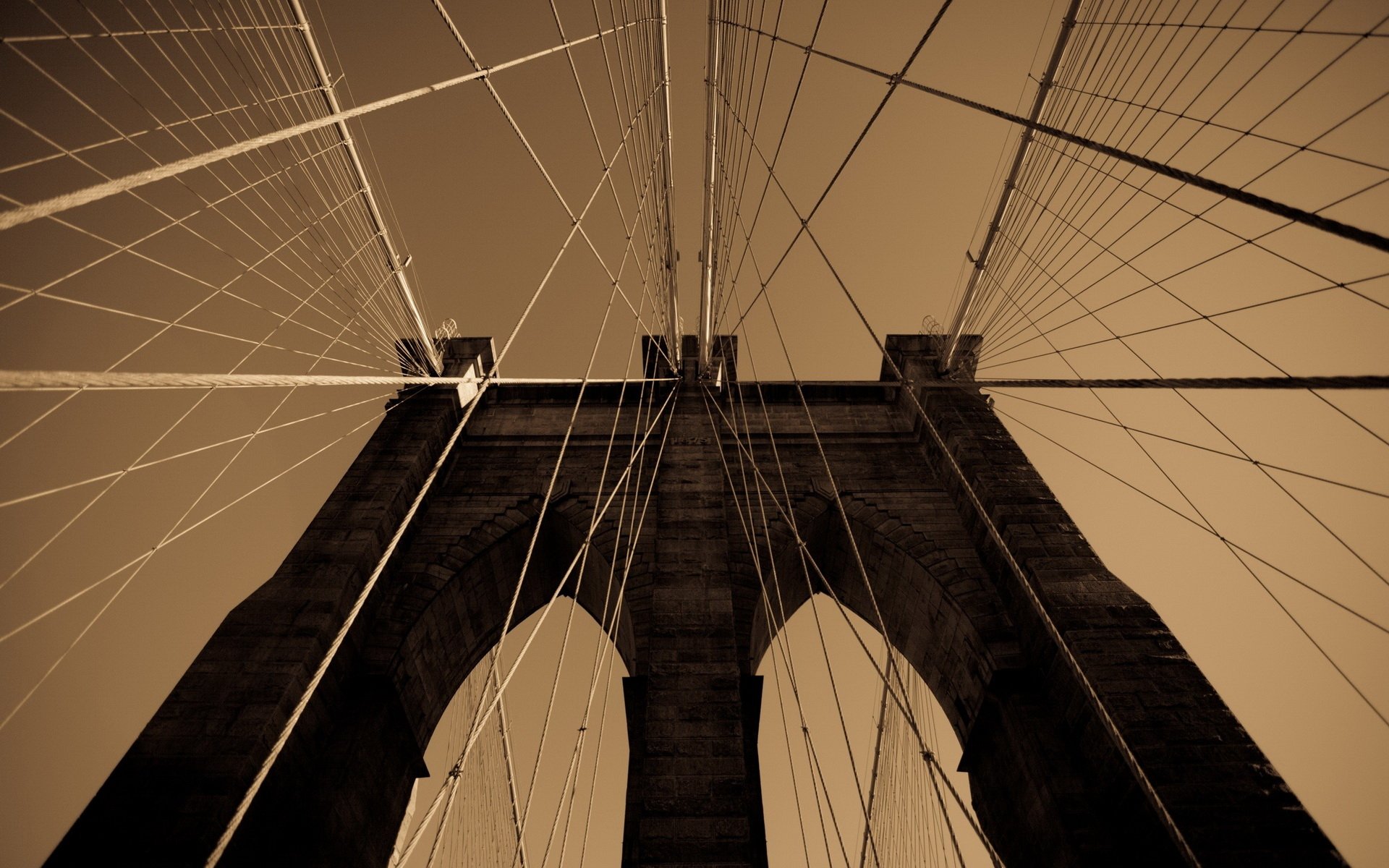 Download Man Made Brooklyn Bridge HD Wallpaper