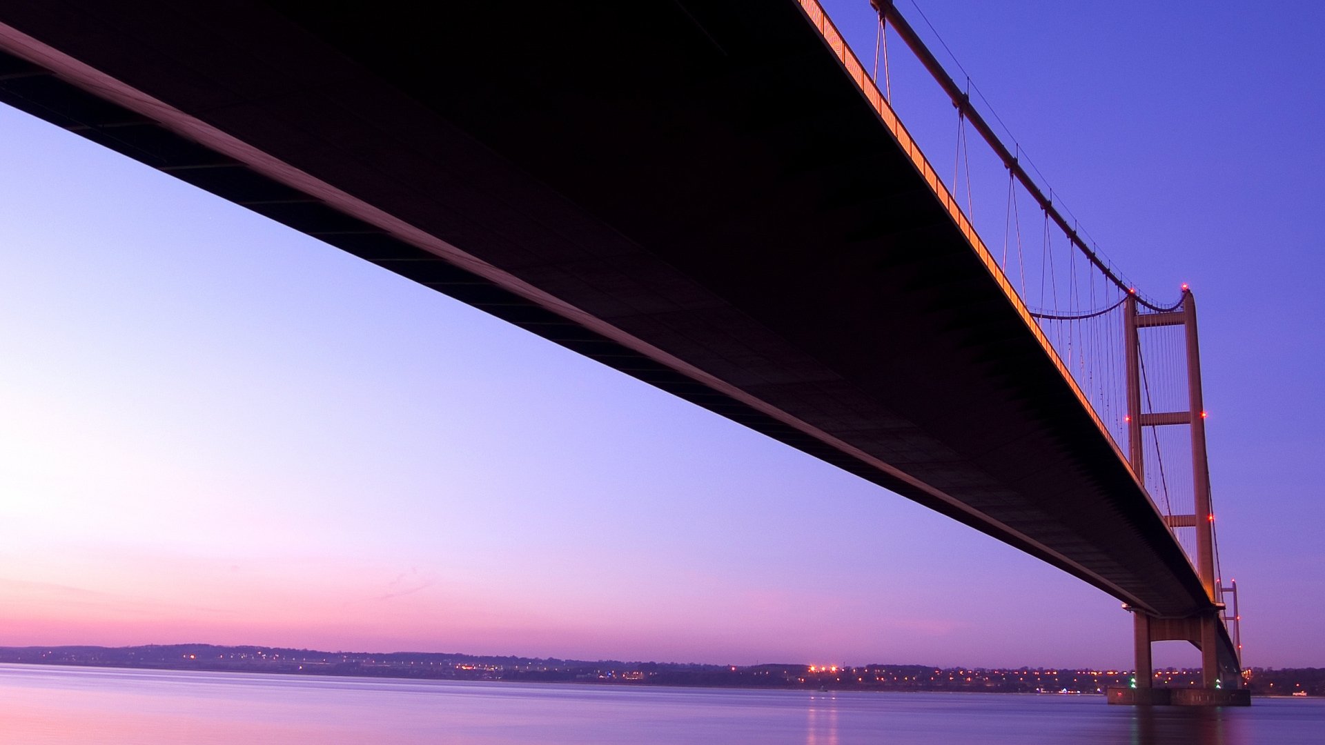 Download Man Made Humber Bridge HD Wallpaper