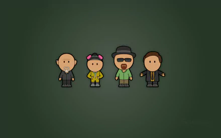 Saul Goodman Mike Ehrmantraut Jesse Pinkman Walter White TV Show Breaking Bad HD Desktop Wallpaper | Background Image
