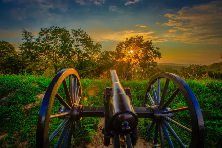 man made cannon HD Desktop Wallpaper | Background Image