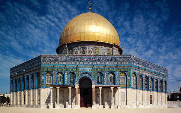 building dome religious dome of the rock HD Desktop Wallpaper | Background Image