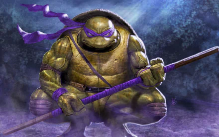 Donatello (TMNT) Comic Teenage Mutant Ninja Turtles HD Desktop Wallpaper | Background Image