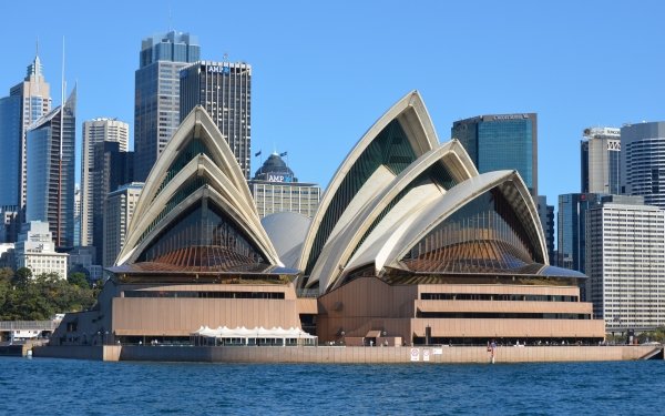 Man Made Sydney Opera House Sydney Australia City Architecture HD Wallpaper | Background Image