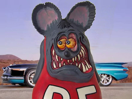 artistic rat fink HD Desktop Wallpaper | Background Image