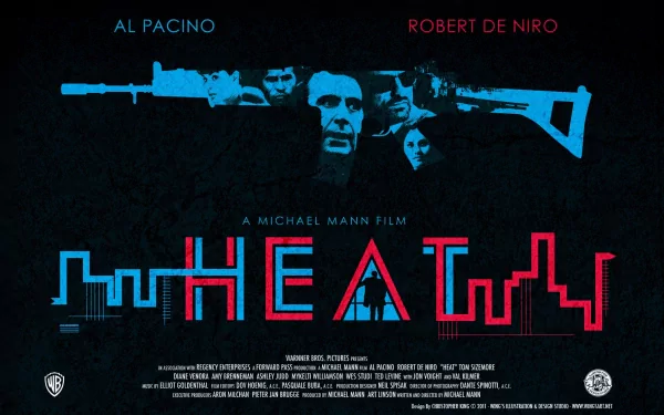 movie Heat HD Desktop Wallpaper | Background Image