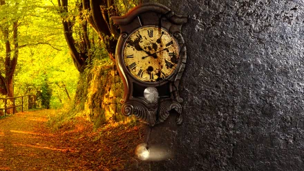 artistic clock HD Desktop Wallpaper | Background Image