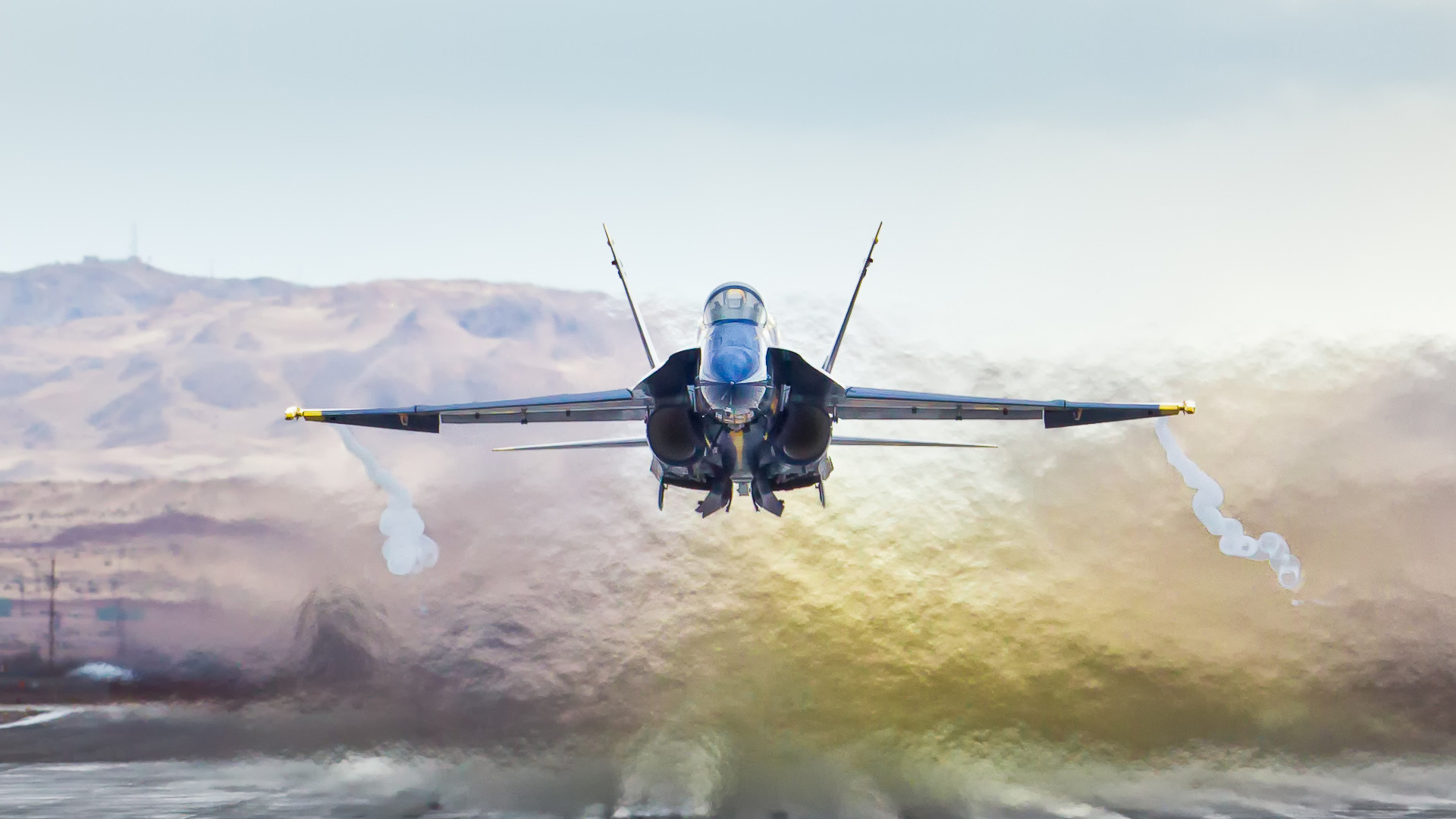 Military McDonnell Douglas F/A-18 Hornet HD Wallpaper | Background Image