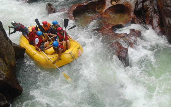 white water rafting Sports HD Desktop Wallpaper | Background Image