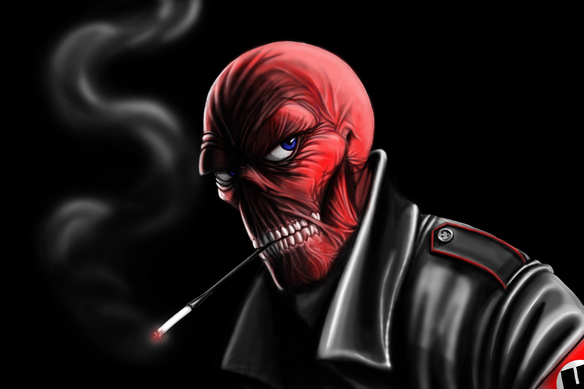 Red Skull Wallpapers  Wallpaper Cave