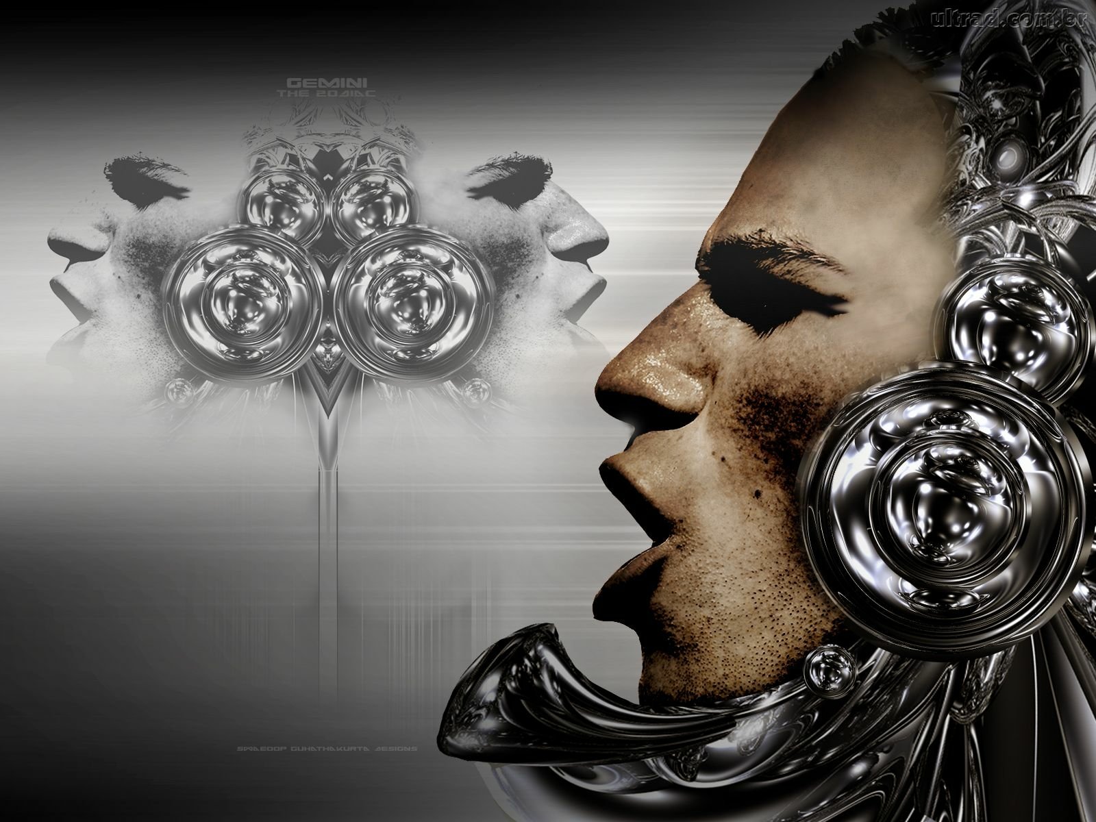 Download Zodiac Artistic Gemini (Astrology) Wallpaper