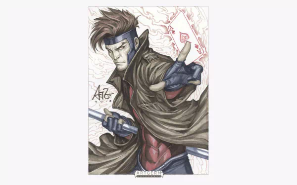 Gambit (Marvel Comics) Comic HD Desktop Wallpaper | Background Image