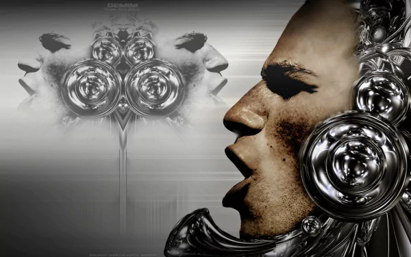 zodiac artistic Gemini (Astrology) HD Desktop Wallpaper | Background Image