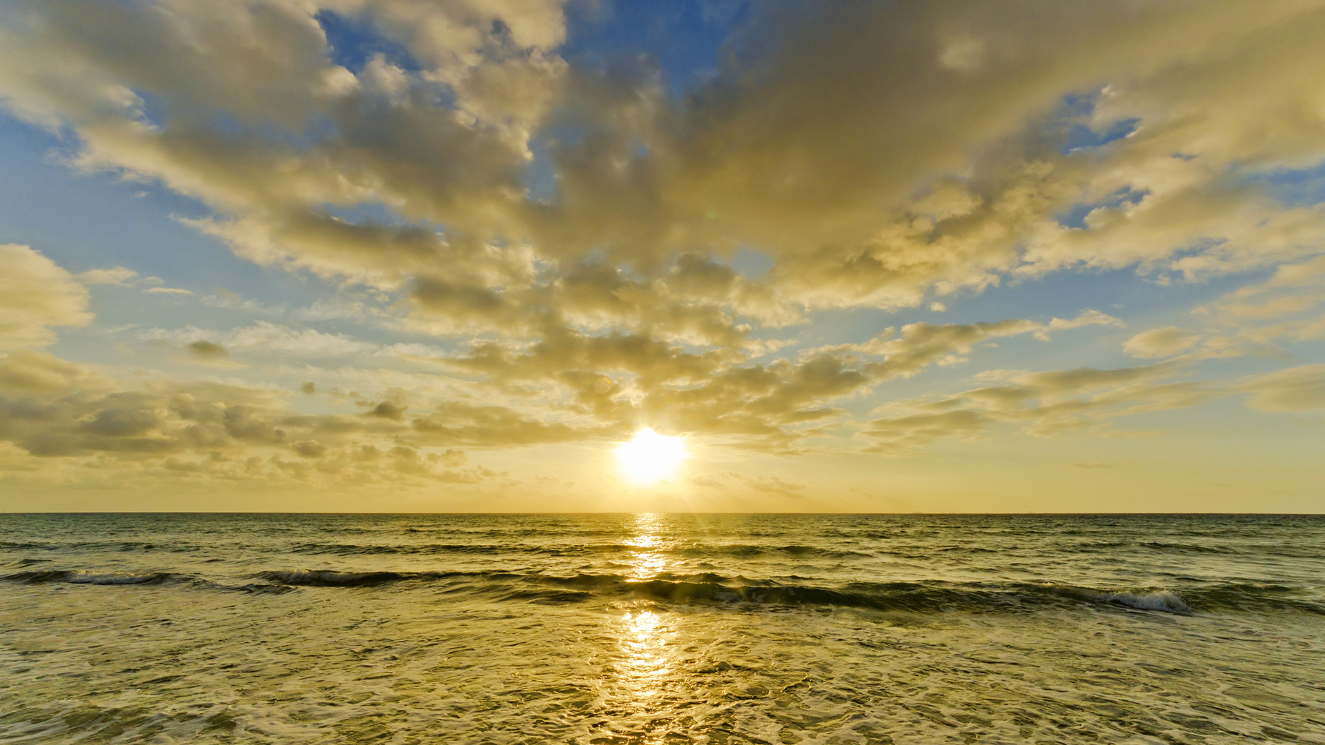 Download Nature Sunset HD Wallpaper