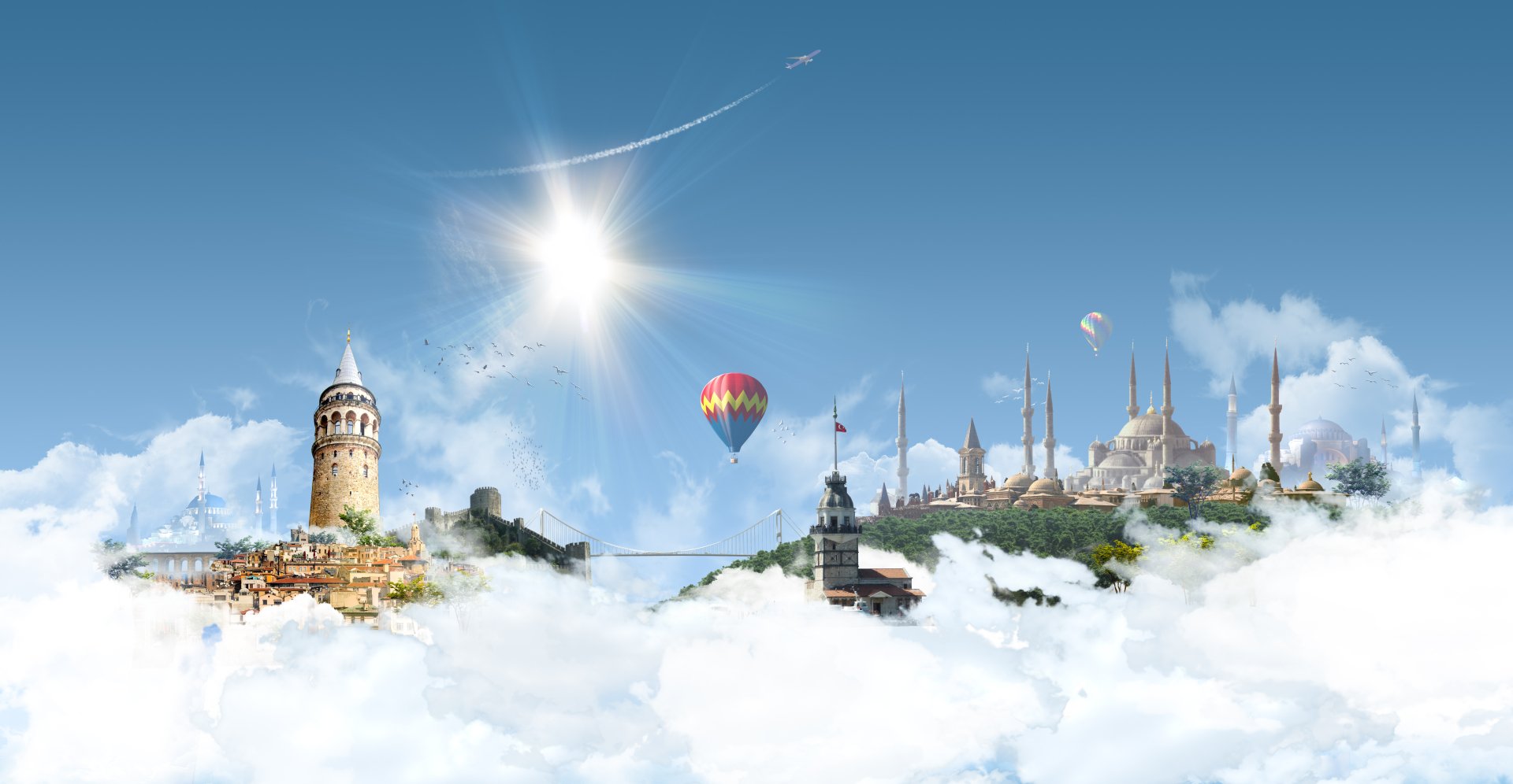 Download Artistic Istanbul 4k Ultra HD Wallpaper