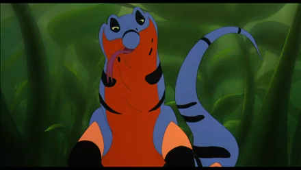 HD wallpaper from Ferngully: The Last Rainforest featuring an animated character with a lush green background.