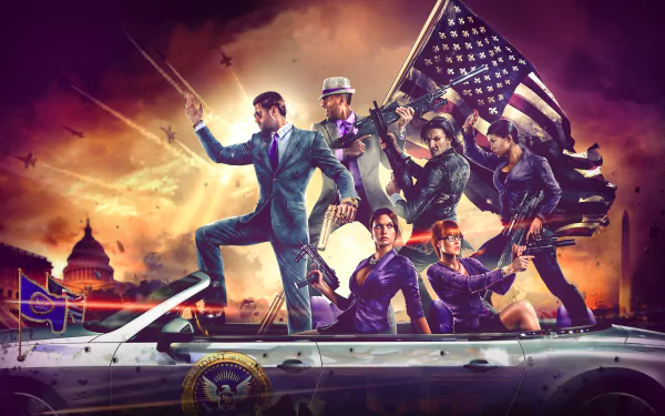 video game Saints Row IV HD Desktop Wallpaper | Background Image