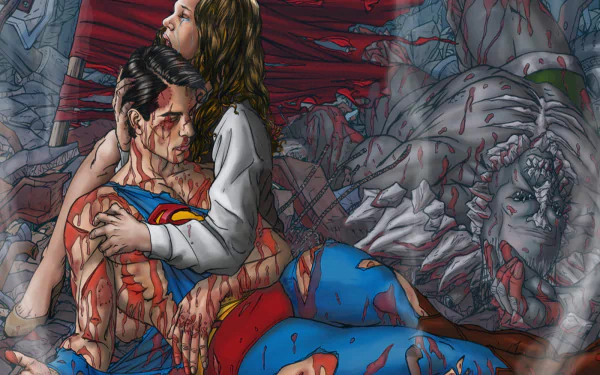 Superman Comic The Death of Superman HD Desktop Wallpaper | Background Image