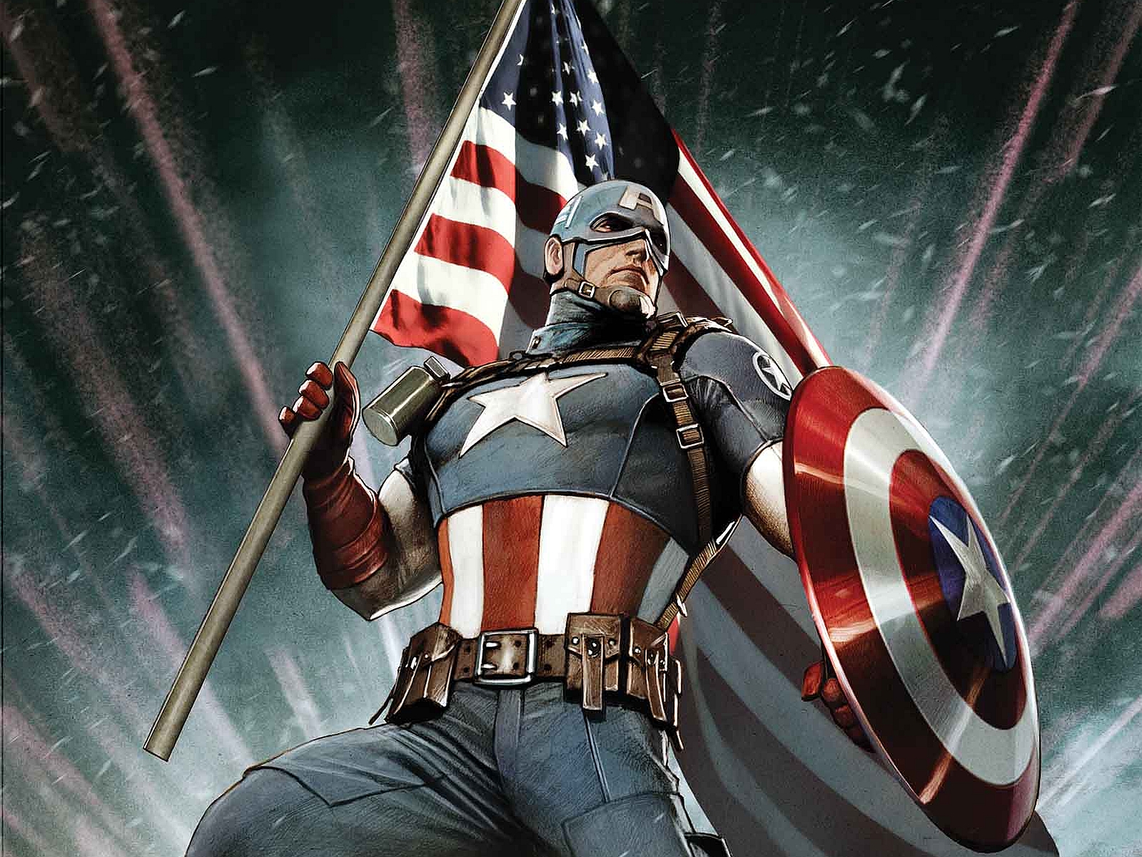 Bande-dessinées Captain America Fond d'écran HD | Image
