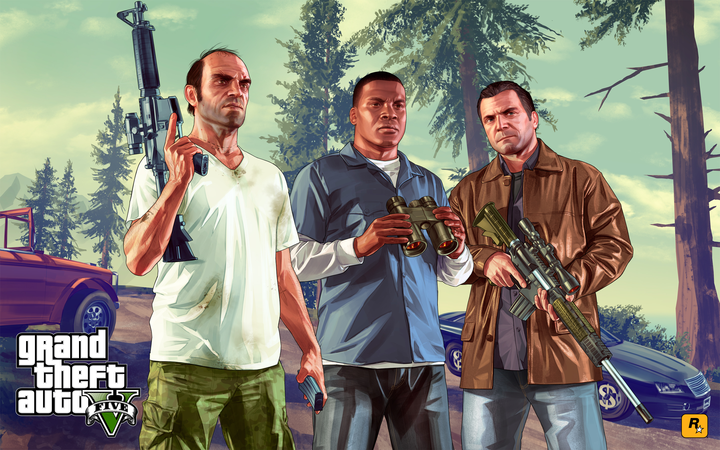 Video Game Grand Theft Auto V Wallpaper