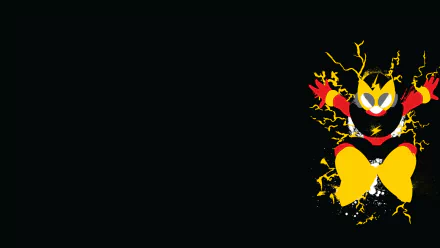minimalist Elec Man (Mega Man) video game Mega Man Minimalist Gaming HD Desktop Wallpaper | Background Image