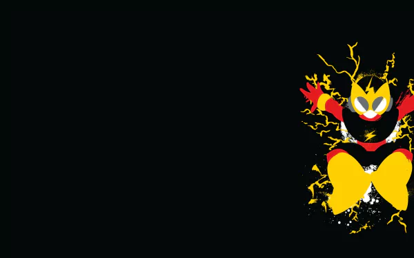 minimalist Elec Man (Mega Man) video game Mega Man Minimalist Gaming HD Desktop Wallpaper | Background Image