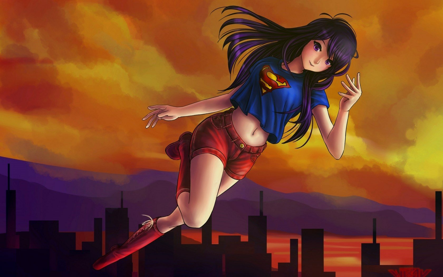 AI Art LoRA Model: Supergirl (DC Comic) | PixAI