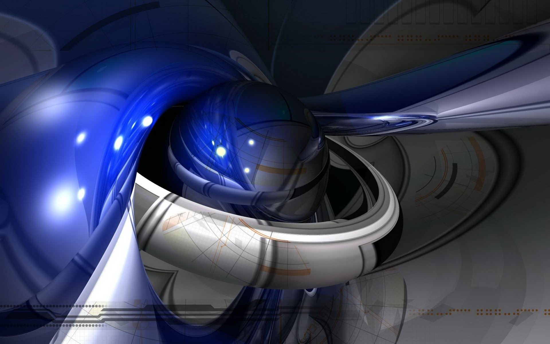 Download Abstract Blue Abstract Blue HD Wallpaper