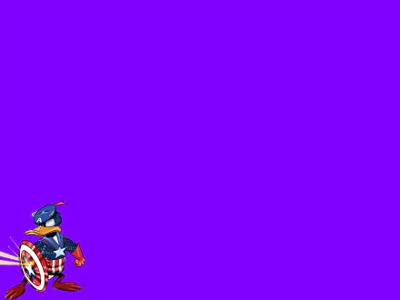 Donald Duck Comic Captain America HD Desktop Wallpaper | Background Image