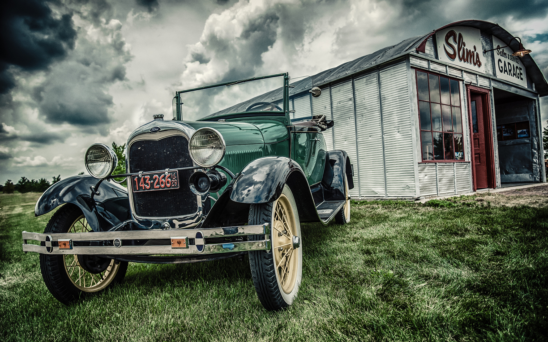 1929 Ford Convertible HD Wallpapers and Backgrounds