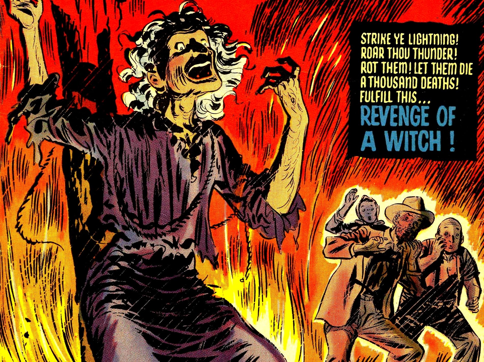 Download Comic Witches Tales Wallpaper