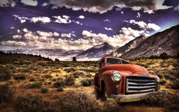vintage car vehicle GMC HD Desktop Wallpaper | Background Image