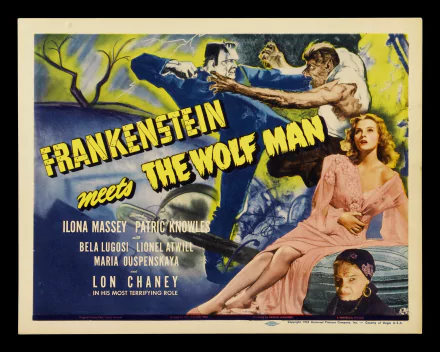 franenstein movie frankenstein meets the wolf man HD Desktop Wallpaper | Background Image