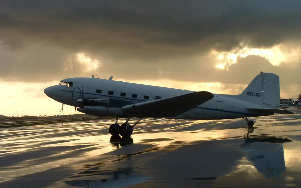 vehicle Douglas DC-3 HD Desktop Wallpaper | Background Image