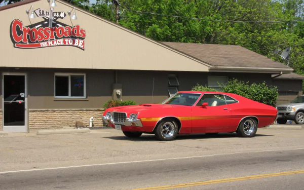 vehicle Ford Gran Torino Sport HD Desktop Wallpaper | Background Image