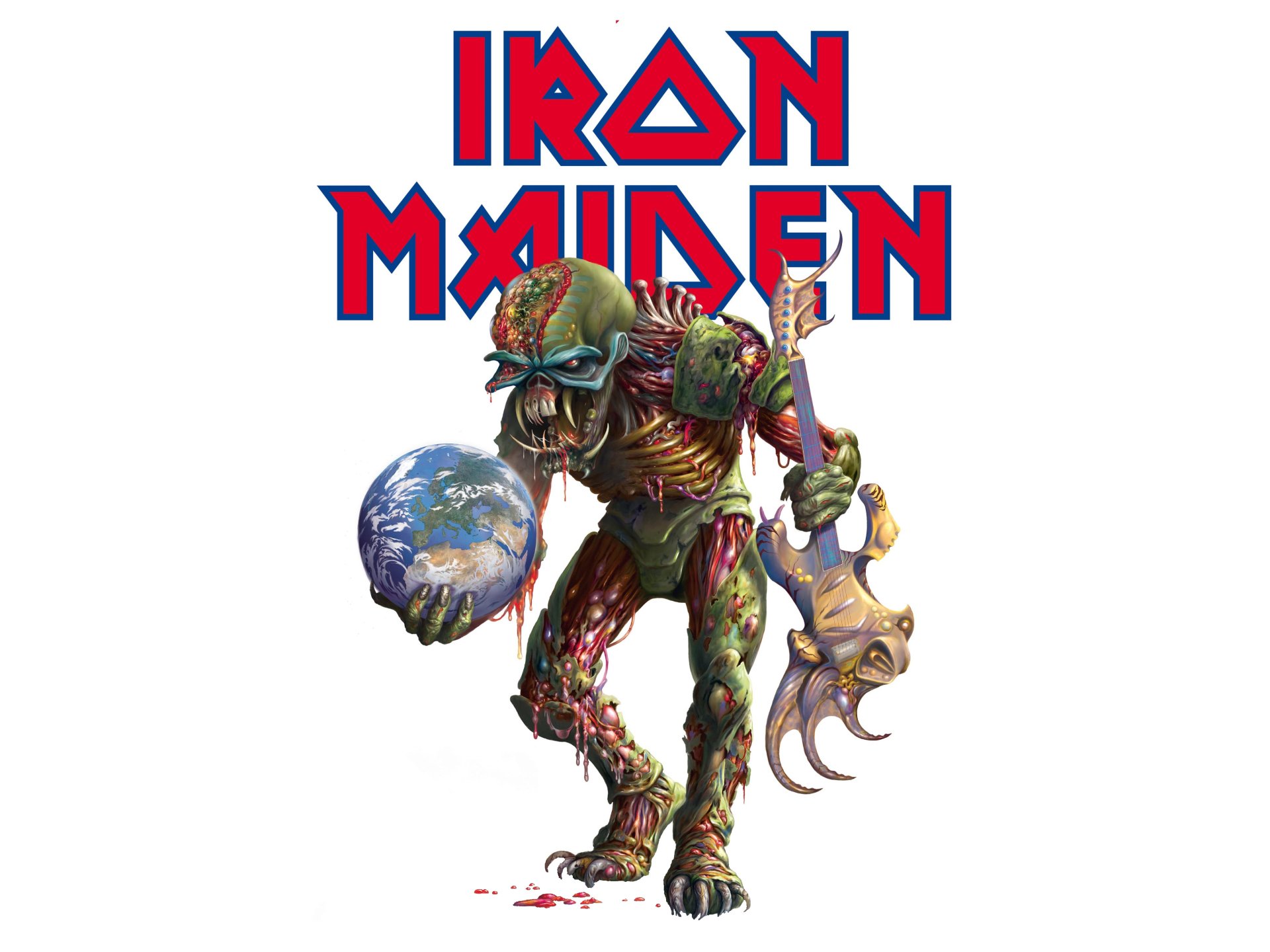 Download Music Iron Maiden 4k Ultra HD Wallpaper