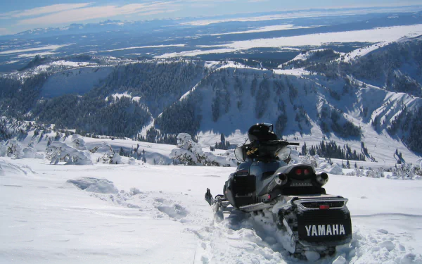 vehicle snowmobile HD Desktop Wallpaper | Background Image